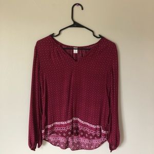 Boho top.